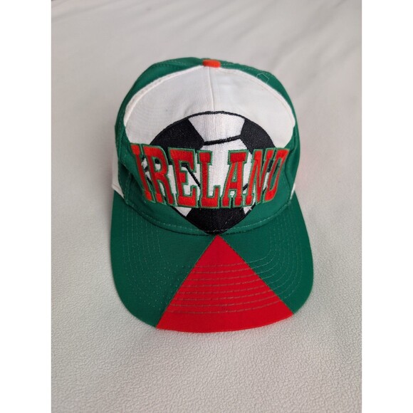 Vintage Logo Athletic 1994 World Cup Ireland National Team Soccer Adjustable Hat